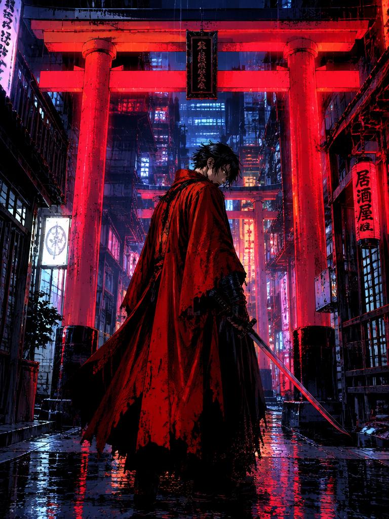 Torii · rain blade